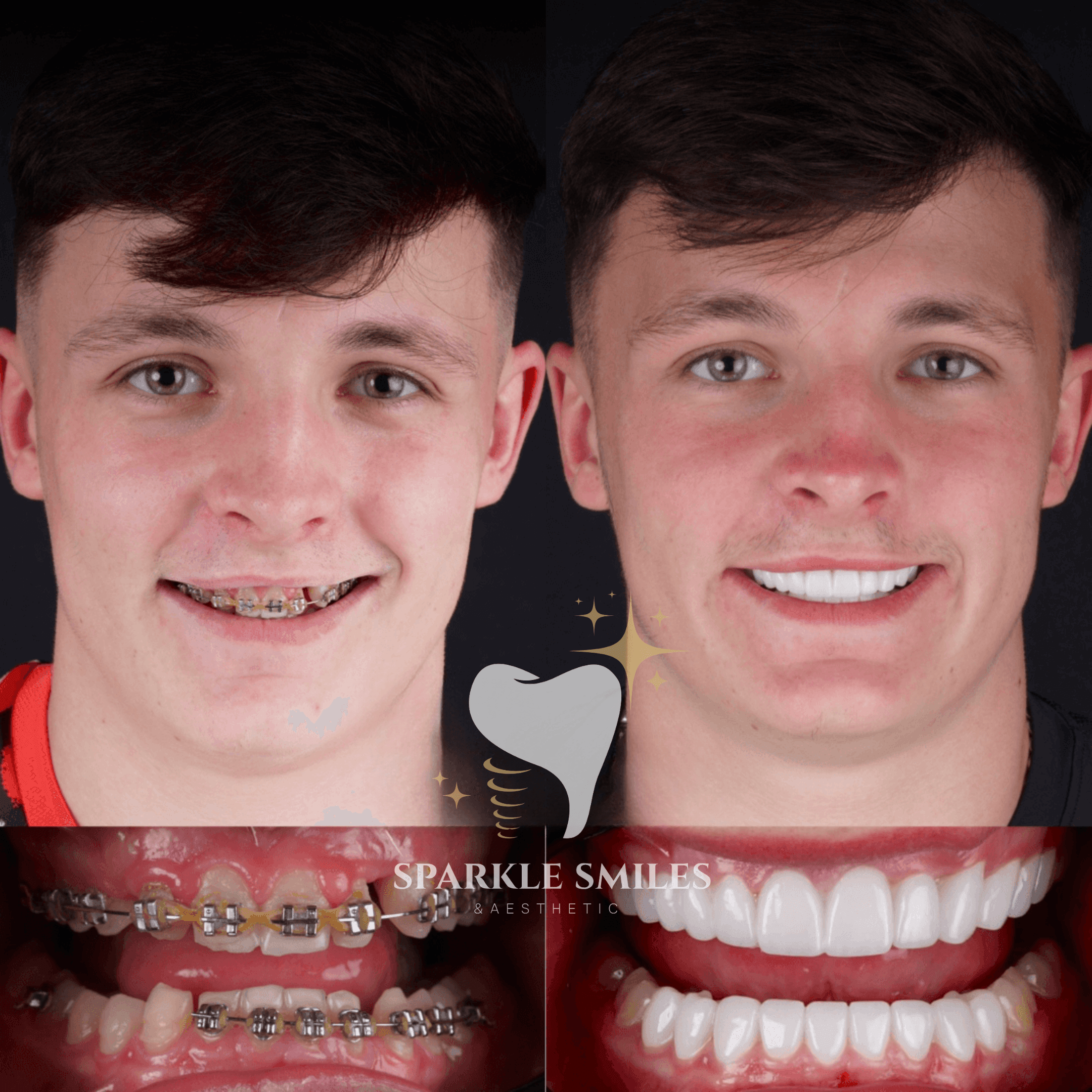 Молодая и динамичная улыбка